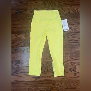 Lululemon Align High Rise Crop Leggings 21” - Size 6